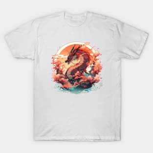 Cherry Blossom Dragon T-Shirt